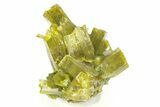 Lustrous Forest-Green Pyromorphite Crystal Cluster - China #260977-1